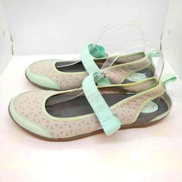 Teva Northwater Gore Strap Slip On Sandals Womens Size 10 Blue Grey Teva Shoes - Picture 2 of 8